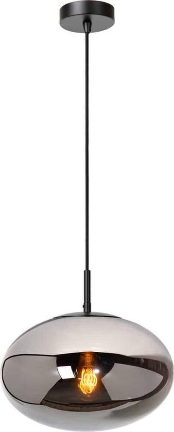 Lucide ELEGANCE Hanglamp Ø 30 cm - 1xE27 - Fumé, Ophalen of Verzenden, Zo goed als nieuw