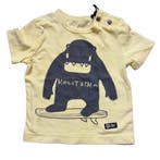 Shortsleeves -- Big Monster - 50 / Geel, Verzenden, Nieuw