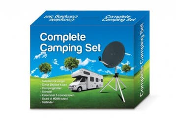 Camping Schotelset HD, Ophalen of Verzenden, Nieuw