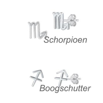 Zilveren mini sterrenbeeld oorstekers, Verzenden, Nieuw, Zilver