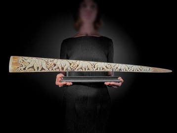Geen minimumprijs - Indrukwekkende, extra grote, uitgehakte