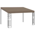 vidaXL Wandprieel 4x3x2,5 m taupe, Tuin en Terras, Partytenten, Verzenden, Nieuw