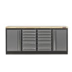 Professionele werkbank – montagetafel 215 x 70 x 95 cm. met, Ophalen of Verzenden, Nieuw