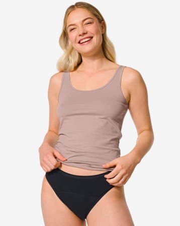 HEMA Menstruatieslip katoen hoge absorptie zwart, Verzenden