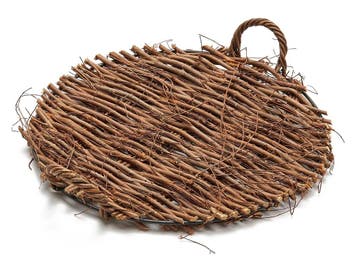 Dienblad Twiggy Natuur  Rond  37 cm, Ophalen of Verzenden, Nieuw