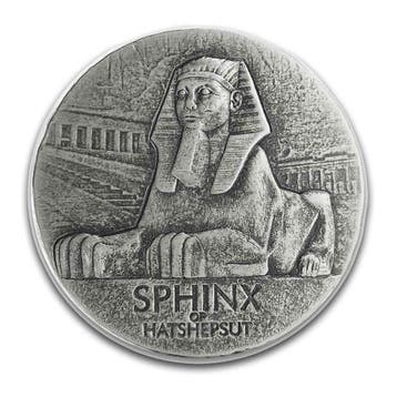 Chad 5 oz Sphinx of Hatshepsut 2019, Verzenden, Overige landen, Losse munt, Zilver