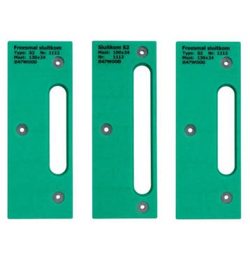 247WOOD Freesmal sluitkom set S2, Verzenden, Nieuw
