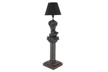 Tafellamp DAVID 70cm sculptuur zwart - 48062, Ophalen of Verzenden, Nieuw