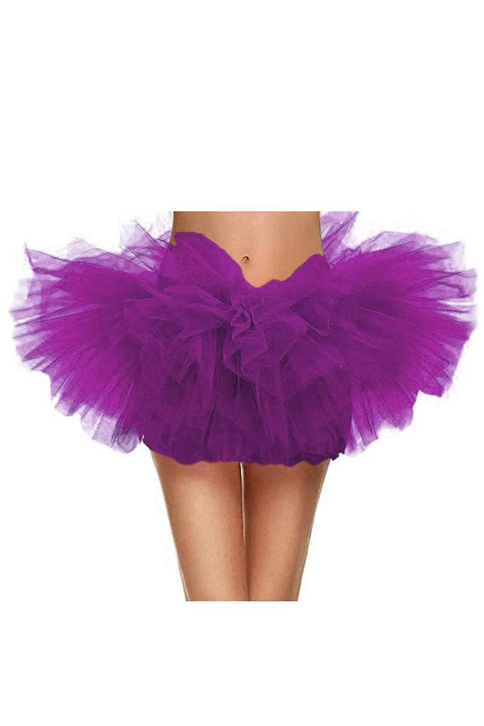 Korte Tutu Paars Tule Rokje XS S M Paarse Petticoat Rok Dame, Kleding | Dames, Carnavalskleding en Feestkleding, Nieuw, Carnaval
