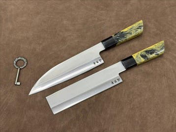 Keukenmes - Deba & Nakiri - Premium Japanse Messen – Set van