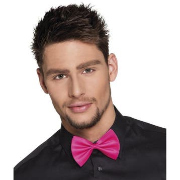 Roze verkleed vlinderstrikje 11 cm voor dames/heren - Stri.., Ophalen of Verzenden, Nieuw