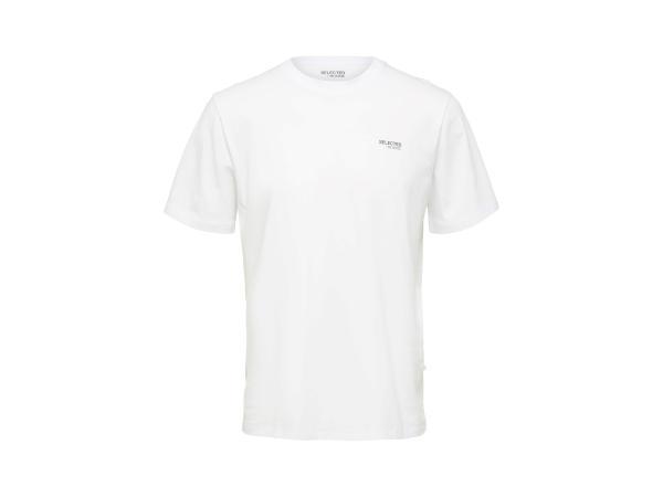 Veiling - Selected Homme Aspen Logo Tee Wit - M, Kleding | Heren, T-shirts