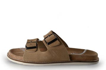 Manfield Slippers in maat 43 Beige, Slippers, Manfield, Overige kleuren, Verzenden