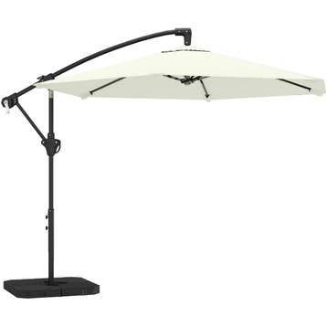 Ampelschirm Ca. Ø300 Cm Parasol Met Vergrendelingsmechanisme, Verzenden