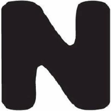 Thule Yepp abc letter N, Verzenden, Nieuw