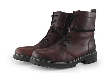 Remonte Veterboots in maat 40 Rood, Verzenden, Overige typen, Remonte, Zo goed als nieuw
