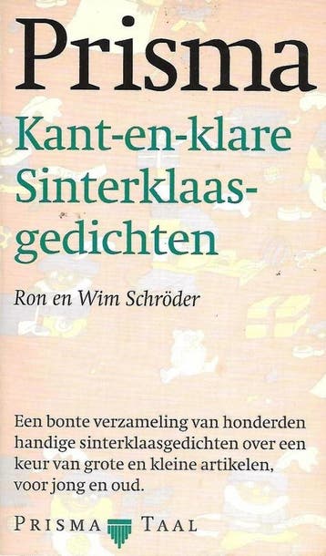 Kant-en-klare Sinterklaasgedichten / Prisma pocket, Verzenden, Zo goed als nieuw, W. Schroder