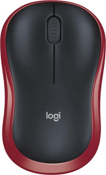 Logitech M185 - Draadloze Muis - Rood, Verzenden, Nieuw