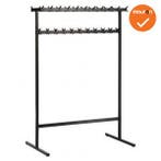 Vrijstaande Kapstok 44 Haken - Zwart, Werkplek, Ophalen of Verzenden, Gebruikt, Overige typen