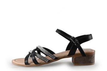 Claudia Ghizzani Sandalen in maat 36 Zwart, Claudia Ghizzani, Verzenden, Zwart, Sandalen of Muiltjes