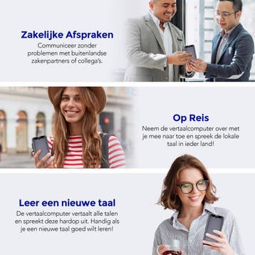 Membeli Vertaalcomputer - te gebruiken met Simkaart -, Ophalen of Verzenden, Zo goed als nieuw