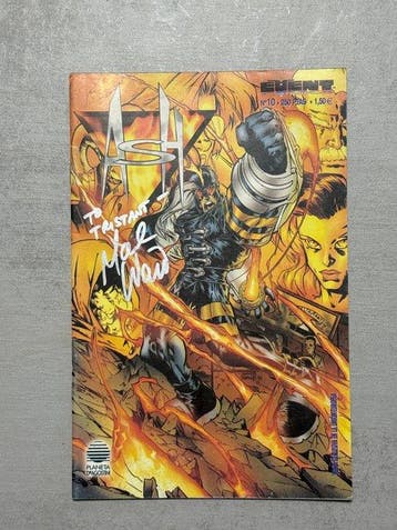 Ash 10 - Ash - 1 Signed comic - 2001, Boeken, Nieuw
