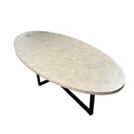 bert plantagie Eettafel Eris Ovaal - Ongebruikt, 50 tot 100 cm, Eikenhout, Ophalen of Verzenden, Zo goed als nieuw