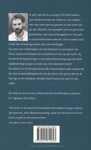 De wildernis in 9789044615623 Jon Krakauer, Verzenden, Gelezen, Jon Krakauer