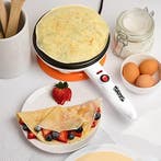 DSP KC3016 - Elektrische Pannenkoekenpan - Ø 20 cm - 650W -, Huis en Inrichting, Keuken | Potten en Pannen, Ophalen of Verzenden