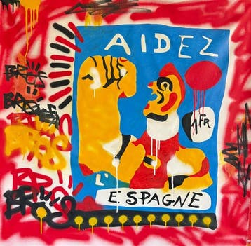 Freda People - Super Rare Miró XL, Antiek en Kunst