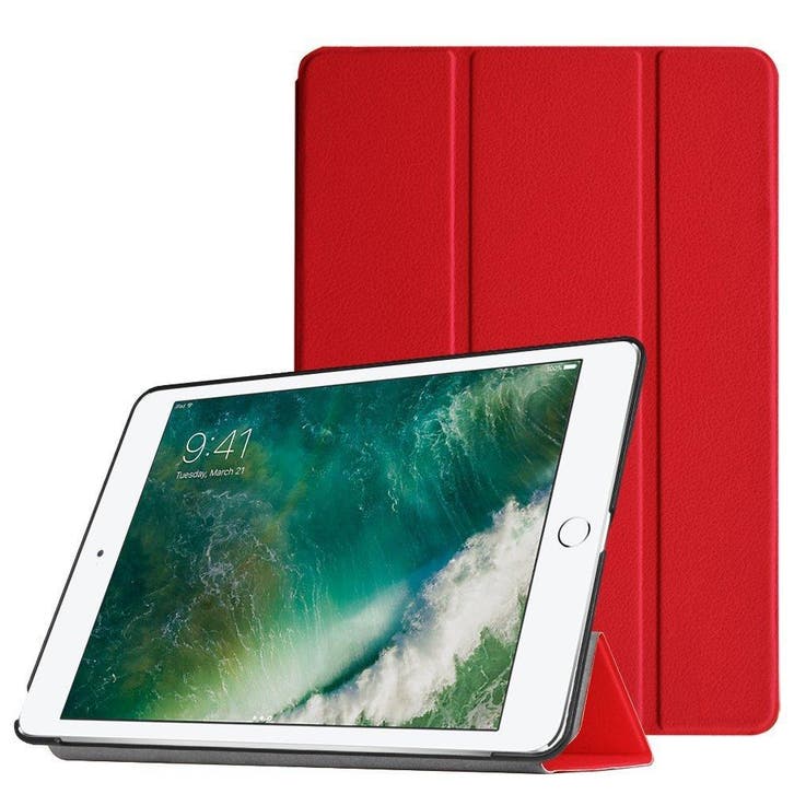 Book case iPad 9.7 2017/2018 rood, Telecommunicatie, Mobiele telefoons | Hoesjes en Frontjes | Apple iPhone, Verzenden