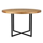 *WOONWINKEL* Ronde Eettafel Visgraat Eiken, Huis en Inrichting, Tafels | Eettafels, Verzenden, Nieuw