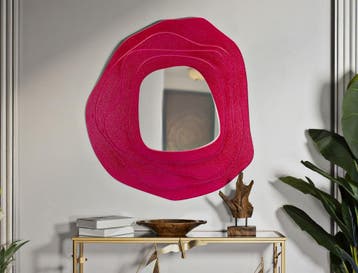 WANDSPIEGEL DALIA FUXIA CM 90X4X97, Huis en Inrichting, Ophalen of Verzenden, Nieuw