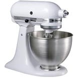 Kitchenaid 5K45SSEWH Keukenmachine 4.3 L mengkom - wit, Witgoed en Apparatuur, Keukenmixers, Ophalen of Verzenden, Zo goed als nieuw