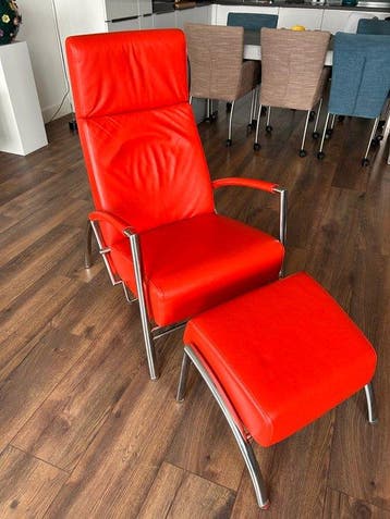 Harvink - Fauteuil (2) - Leder, Chroom