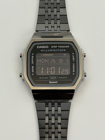 Casio ABL-100WEGG-1BEF – Retro Blackout – Bluetooth – Step, Nieuw