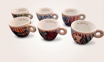 Mitterteich - Sandro Chia - Koffieservies (6) - Il ballo del