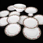 Manufacture Gaston Sailly - Tafelservies (12) - Romantische