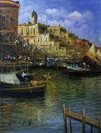 Guido Vuotto (1964) - La casa del pescatore Pozzuoli, Antiek en Kunst