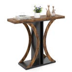 LIVSK Industriële Salontafel - Rechthoekige Haltafel - Geome, Verzenden