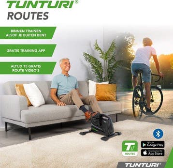 Tunturi Cardio Fit M45 Stoelfiets - Hometrainer -, Ophalen of Verzenden, Zo goed als nieuw