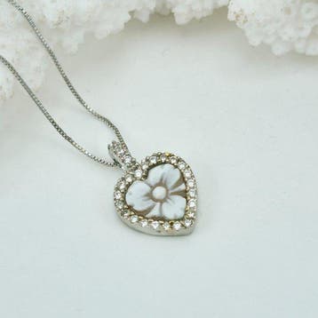 Zilver, Zonder reservering - Ketting met hanger -, Antiek en Kunst