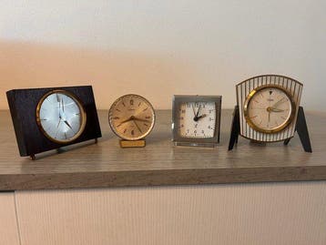 Pendule (4) - Staal, Hout - 1960-1970 - Geen reserve
