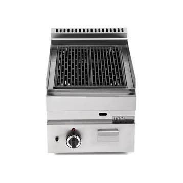 UnniCooking Lavasteengrill | 650 SERIE | Gas | Gietijzer Opp, Ophalen of Verzenden, Nieuw in verpakking
