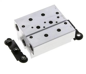 6xG1/4 Manifold 2-Stations Festo 576417 VABM-B10-20S-G14-2, Verzenden, Nieuw