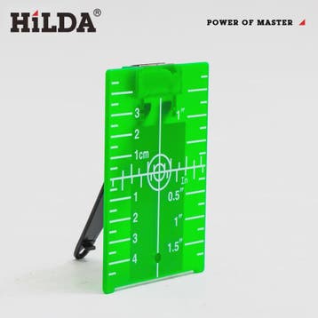 HILDA Laser Richtplaat Groen/Rood - Verticale/Horizontale Li, Verzenden, Nieuw