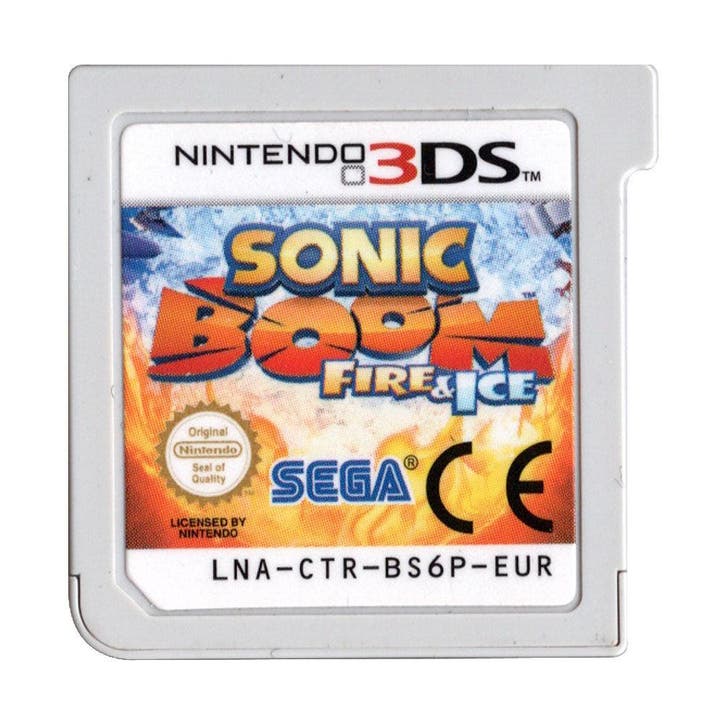 3DS Sonic Boom: Fire & Ice, Spelcomputers en Games, Games | Nintendo 2DS en 3DS, Zo goed als nieuw, Verzenden