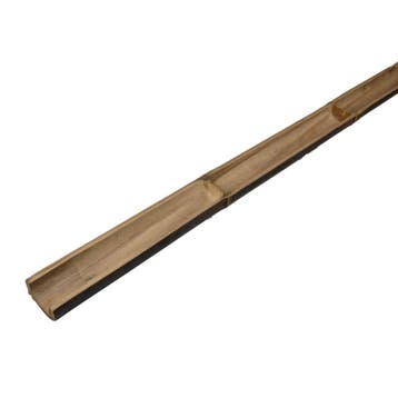 Java half ronde bamboepaal 7-10 200 cm, Verzenden, Nieuw