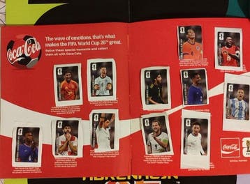 2026 Panini FIFA World Cup 26 Coca-Cola Promo - 12 Sticker -, Nieuw