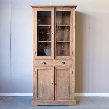 Klassieke kast Pijnacker, Huis en Inrichting, Ophalen of Verzenden, Nieuw, Teakhout
